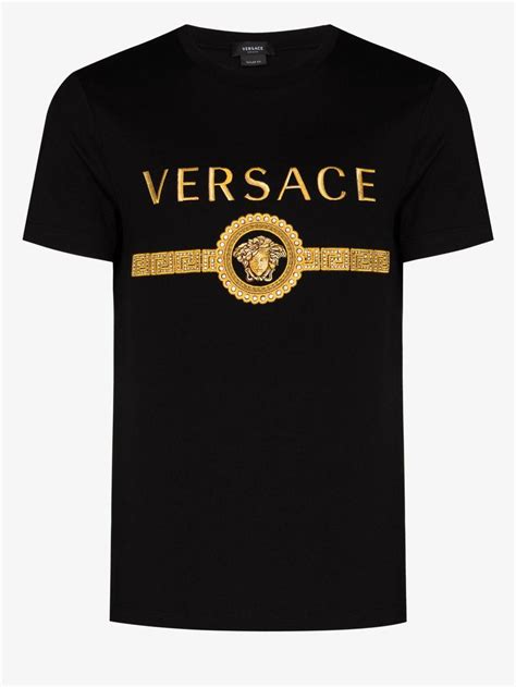 black versace t shirt.